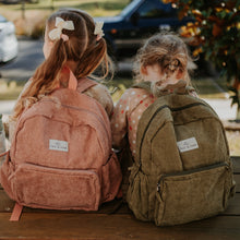 Load image into Gallery viewer, Corduroy Junior Backpack (customisation available)
