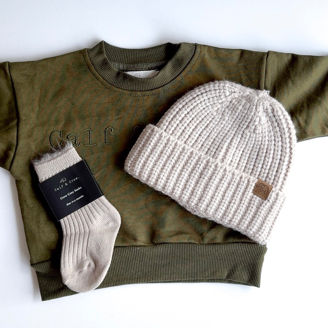 Winter essentials bundle - Khaki